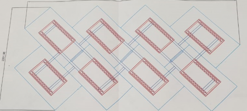 пример видеостены с уникальной геометрией